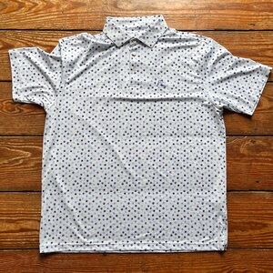 Rhoback paw print XL men’s polo